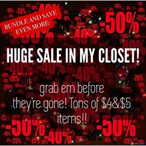 ⭐️CLOSET CLEAN OUT SALE!⭐️